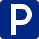 Дорожный знак Парковка (парковочное место)