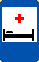 Дорожный знак Больница